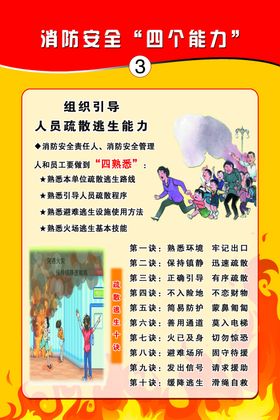 防4个能力消防宣传电影院海
