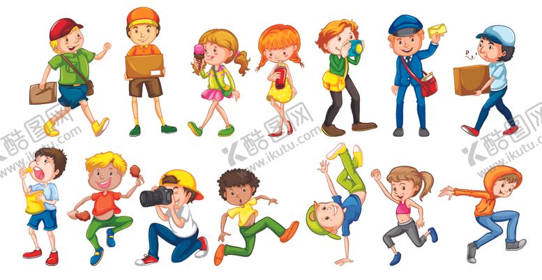 编号：38166010291944246673【酷图网】源文件下载-卡通生活儿童