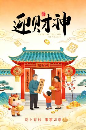 迎财神
