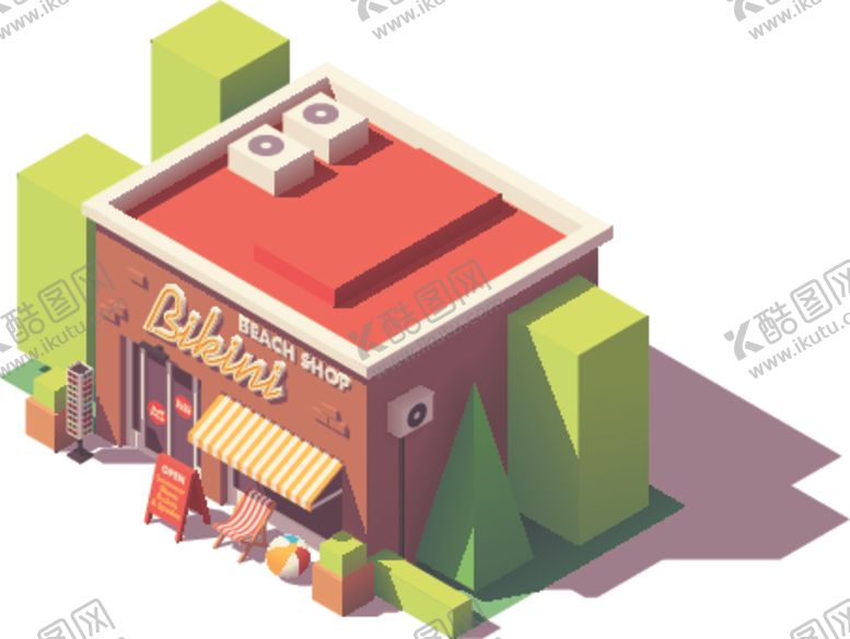 编号：27488010261417302799【酷图网】源文件下载-卡通城市建筑