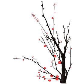 中国风水墨梅