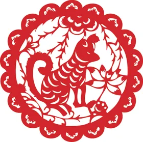 生肖剪纸