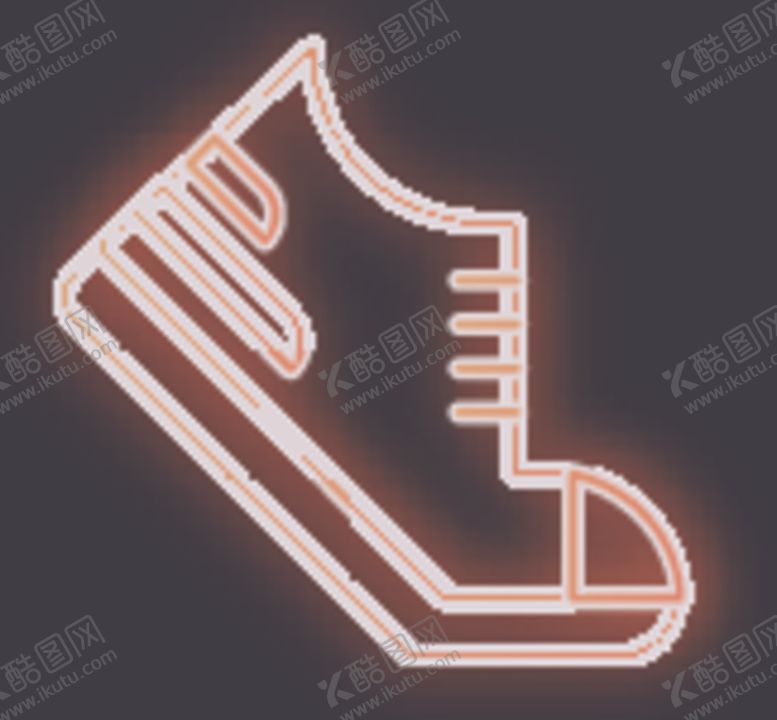 编号：28139805121343131455【酷图网】源文件下载-霓虹灯跑鞋