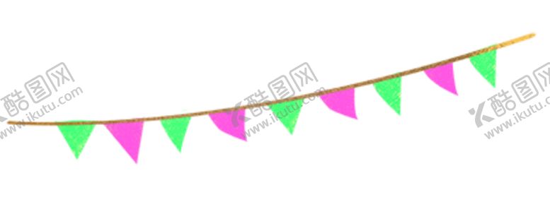 编号：84891810080050221298【酷图网】源文件下载-彩旗