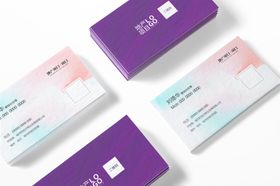 名片样机效果图