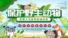 保护野生动物