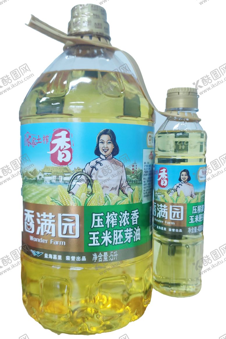 编号：42199201202033495975【酷图网】源文件下载-香满园农家玉米胚芽油