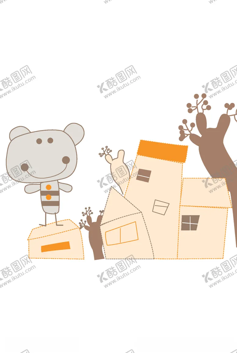 编号：42132906282255418798【酷图网】源文件下载-幼童印花