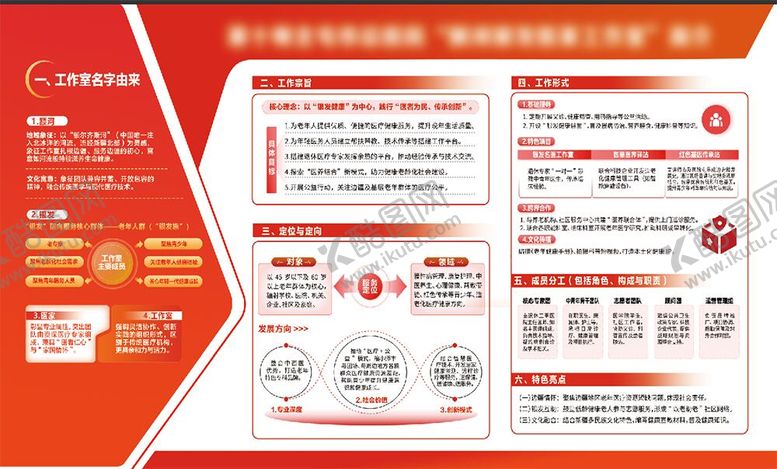 编号：51321206241620407562【酷图网】源文件下载-银发工作室展板