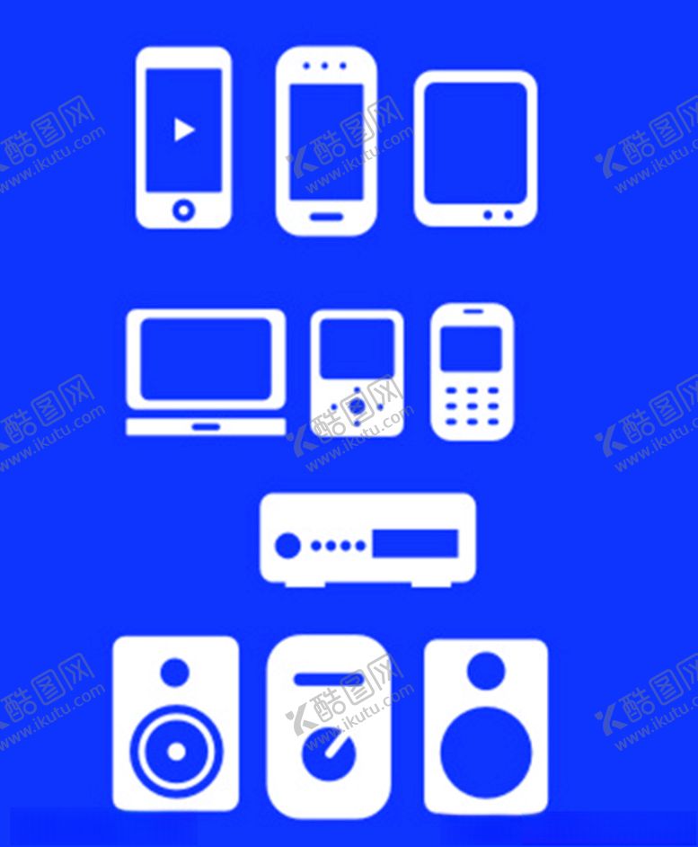 编号：77099210080454193549【酷图网】源文件下载-手机音响图标