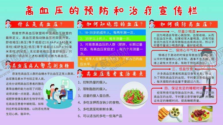 编号：59063809250612139865【酷图网】源文件下载-高血压预防