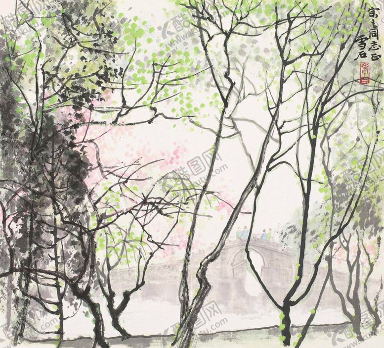 编号：28099810120019074786【酷图网】源文件下载-山水画