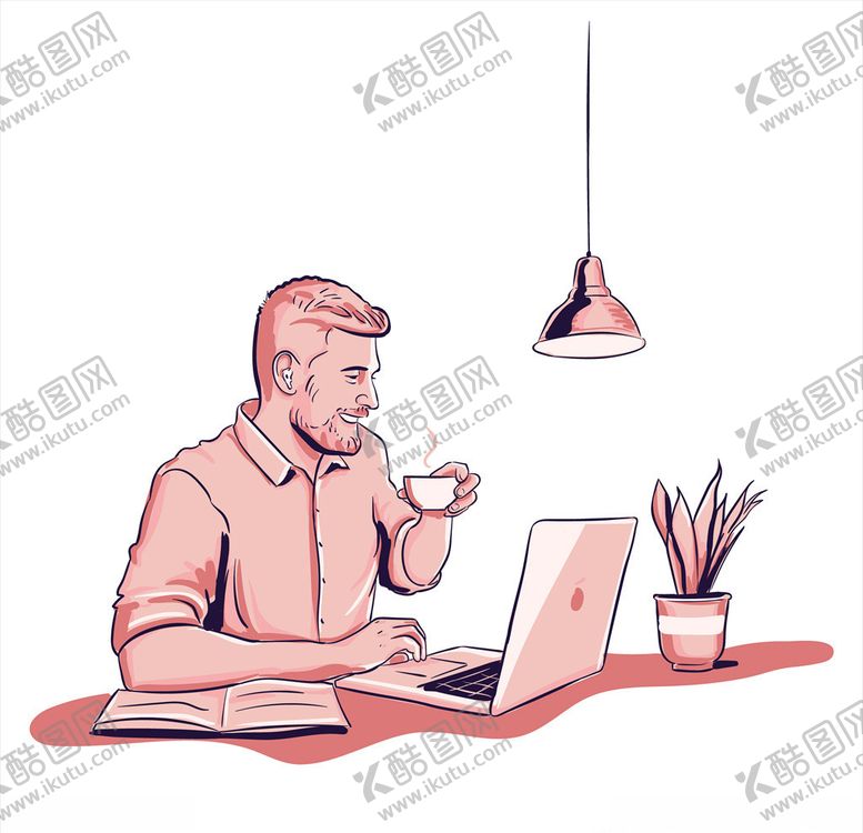 编号：69762610100823484072【酷图网】源文件下载-卡通办公