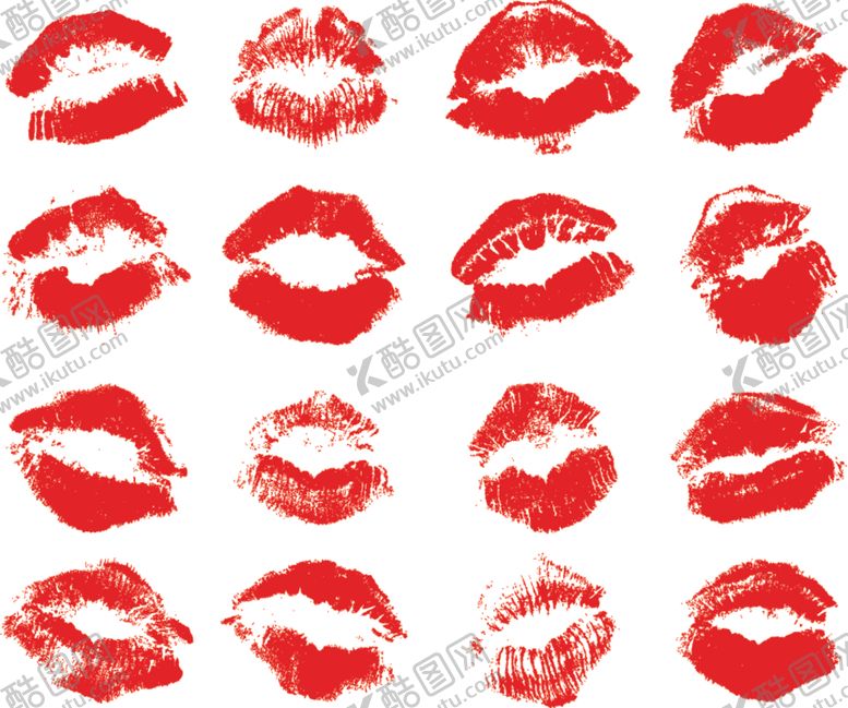 编号：22858509151238327575【酷图网】源文件下载-唇印