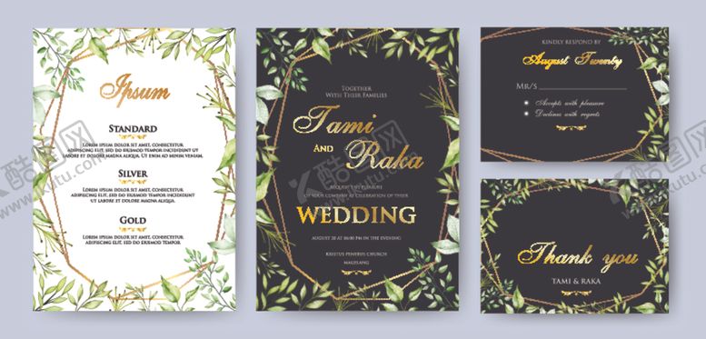 编号：45043909250627035116【酷图网】源文件下载-邀请卡