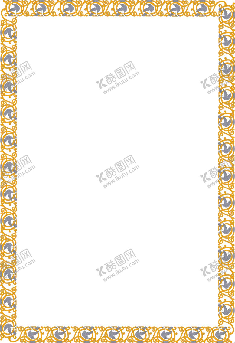 编号：77871605092149102409【酷图网】源文件下载-简约花纹边框