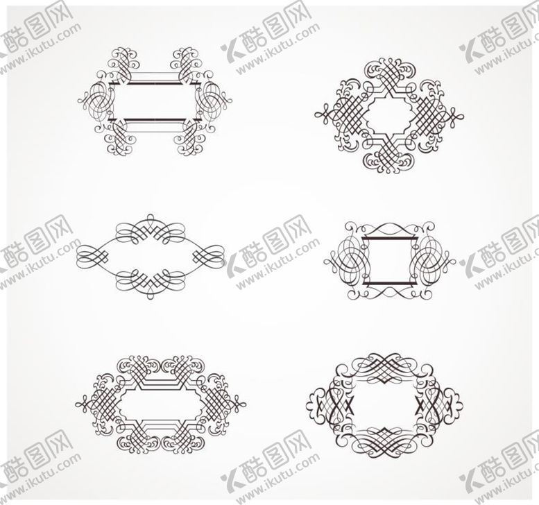 编号：63299410182328011892【酷图网】源文件下载-欧式文字框花边