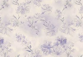 淡紫色花卉图案纹理