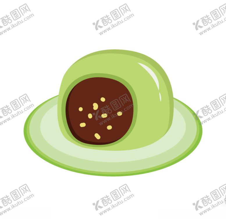 编号：52278809240740158973【酷图网】源文件下载-手绘青团插画图片