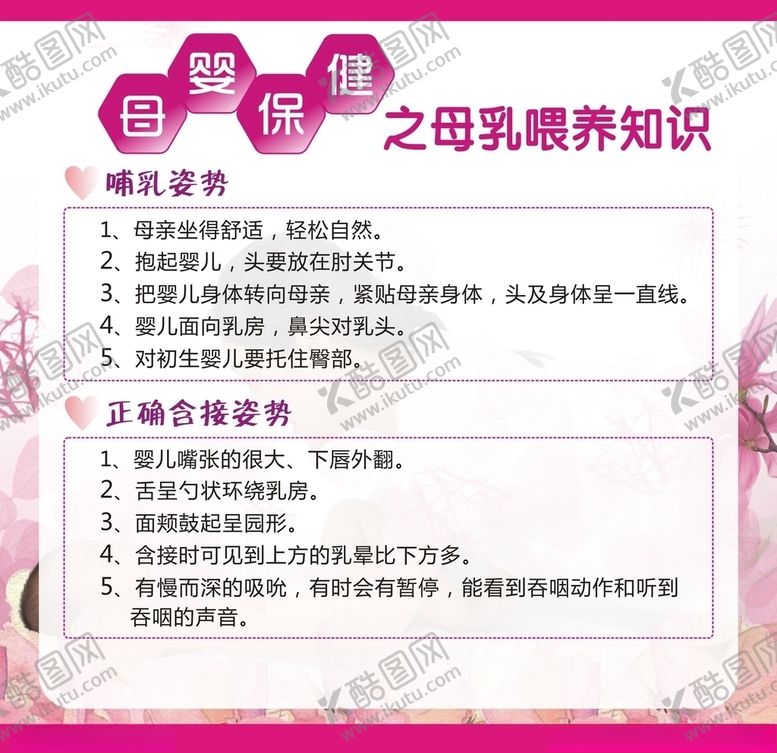 编号：98780907070822582672【酷图网】源文件下载-母婴保健之母乳喂养知识01