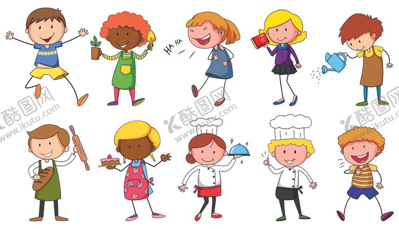 编号：90256309151432011863【酷图网】源文件下载-卡通人物