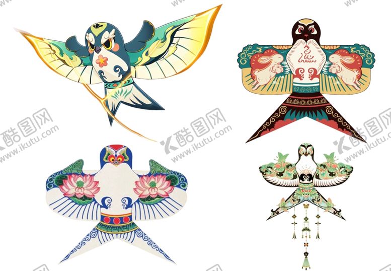 编号：27184601201929085332【酷图网】源文件下载-手绘风筝