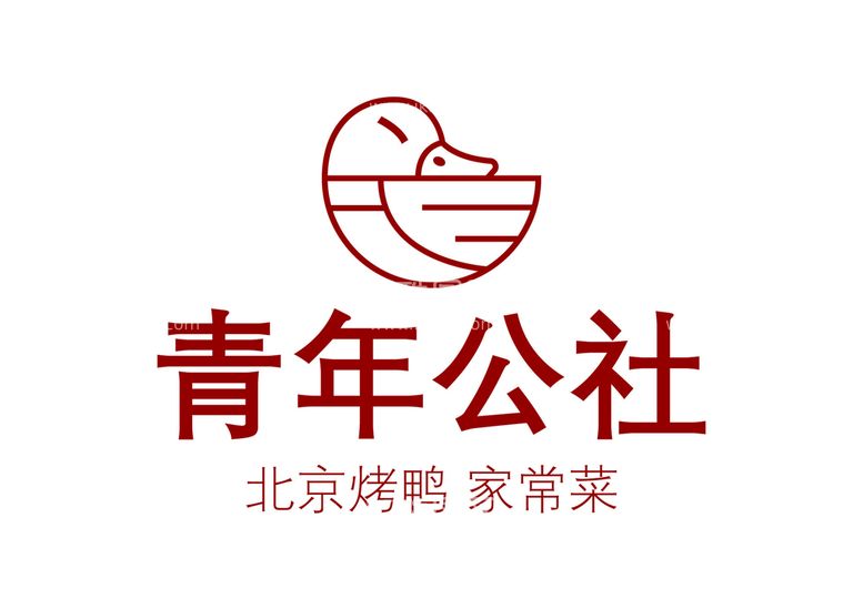 编号：95925311211006514465【酷图网】源文件下载-青年公社 标志 LOGO