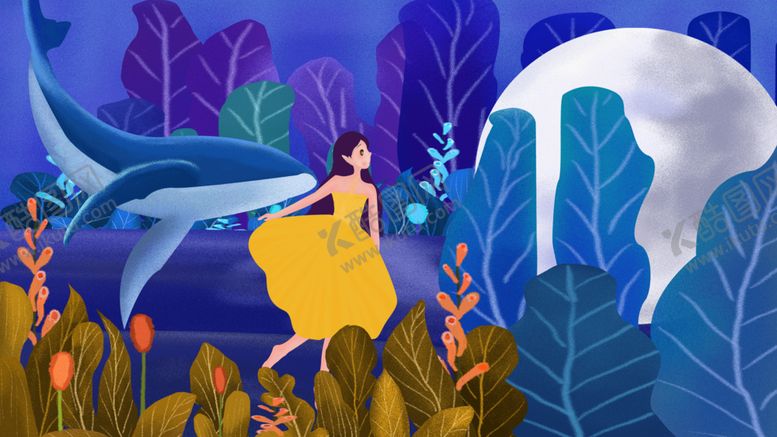 编号：27870910301303521561【酷图网】源文件下载-插画背景图