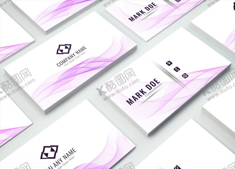 编号：47570209250804051210【酷图网】源文件下载-矢量名片模板