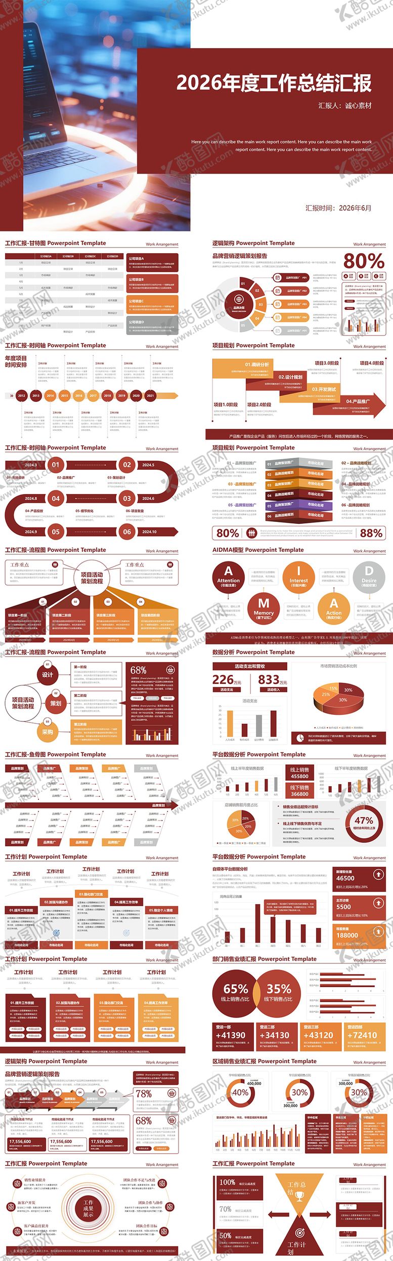 编号：96427402210201106067【酷图网】源文件下载-AI行业年终总结汇报