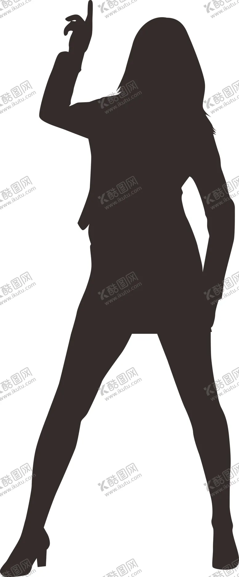 编号：81631504250519049117【酷图网】源文件下载-唱歌跳舞剪影