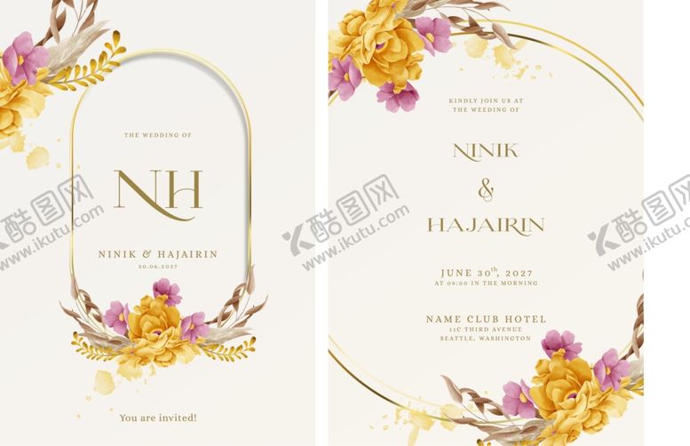 编号：62044110062125078000【酷图网】源文件下载-花卉贺卡