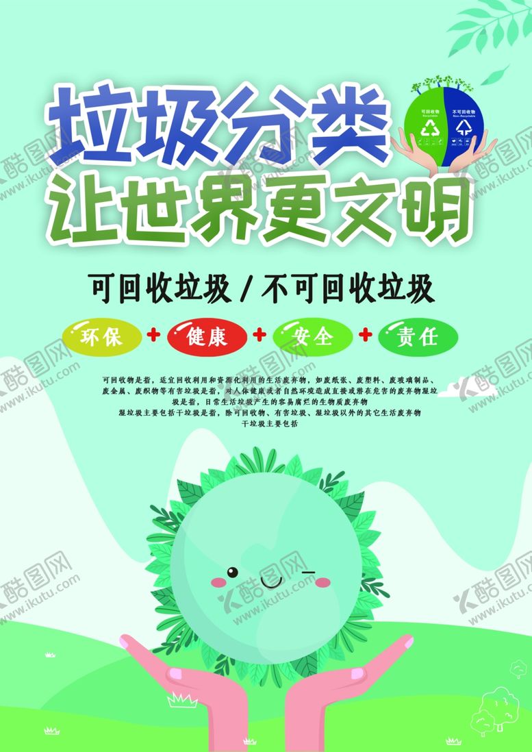 编号：80446405161320373101【酷图网】源文件下载-垃圾分类