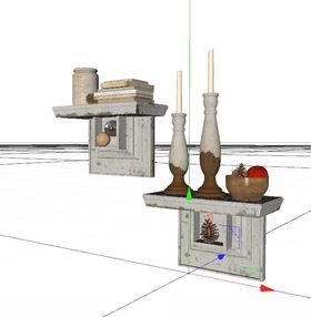 C4D模型架子