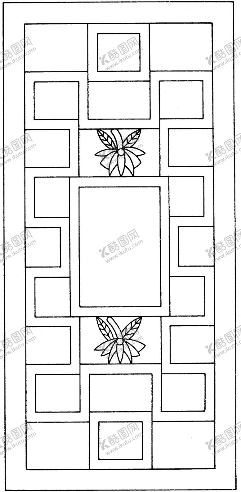编号：15429407052223216768【酷图网】源文件下载-镂空花图案
