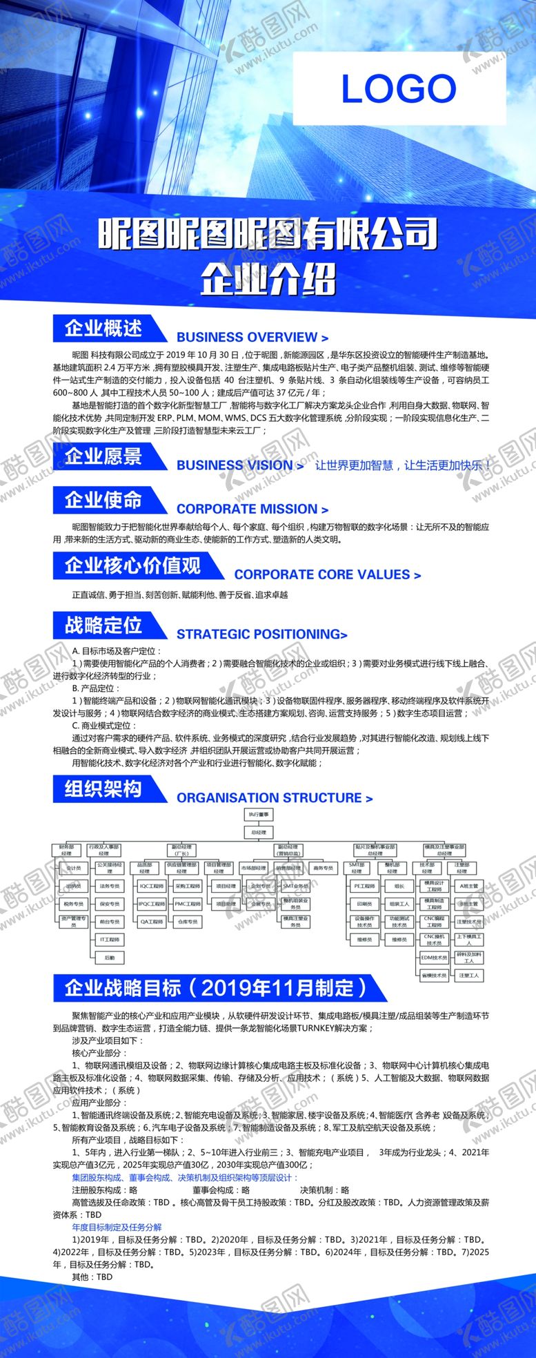 编号：57429905022239278091【酷图网】源文件下载-企业介绍展架