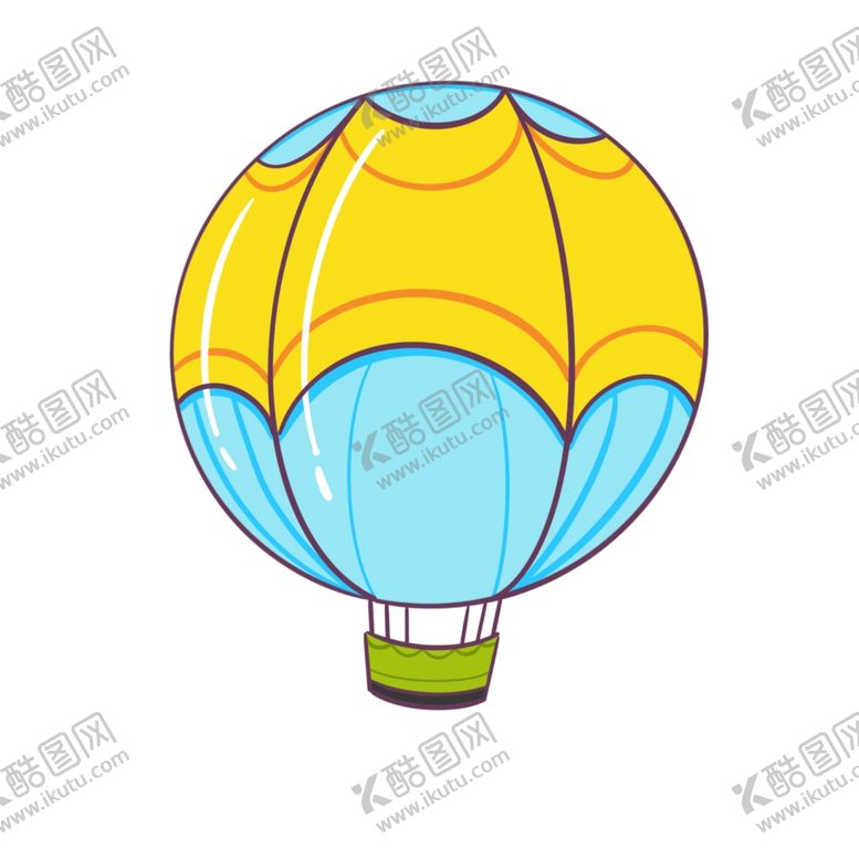 编号：64452904162053263347【酷图网】源文件下载-热气球插画
