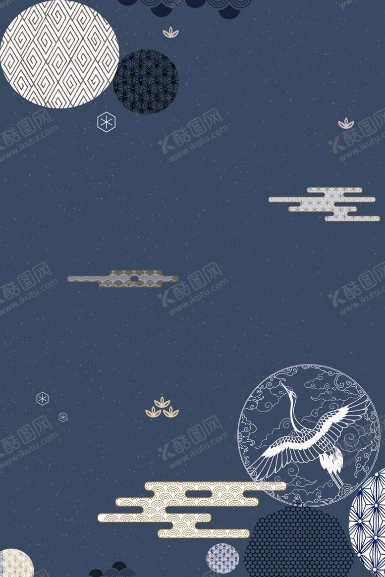 编号：39428905040457395898【酷图网】源文件下载-素雅古典纹饰古典花纹