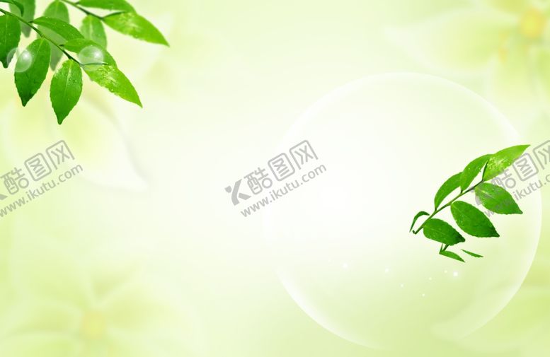 编号：74087210231028268749【酷图网】源文件下载-绿色淡雅背景