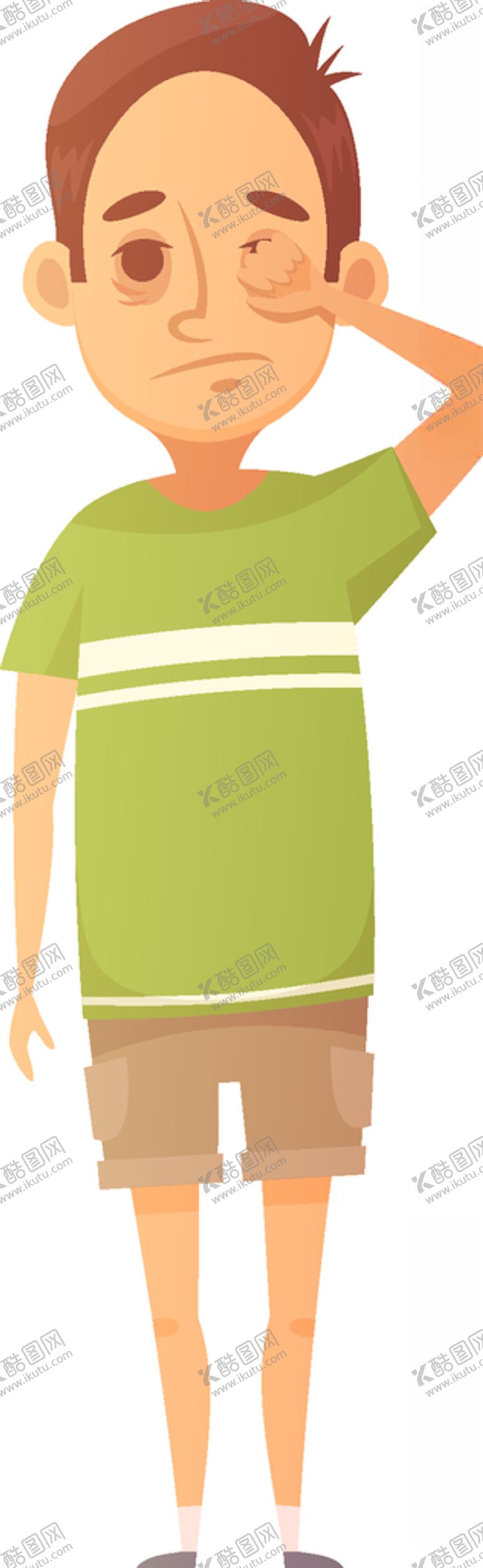 编号：72947705062328513050【酷图网】源文件下载-生病的孩子