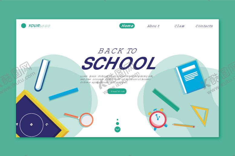 编号：70676509270839323444【酷图网】源文件下载-开学背景