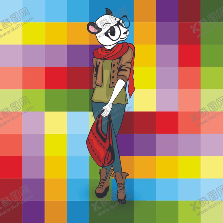 编号：36743509220457596240【酷图网】源文件下载-抽象动物