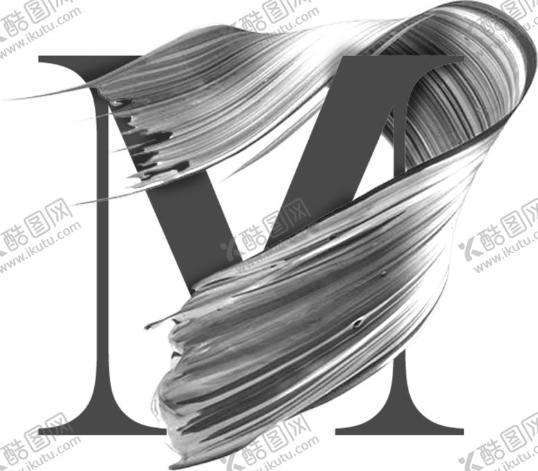 编号：24120209200942144002【酷图网】源文件下载-字母M飘带丝绸紫色广