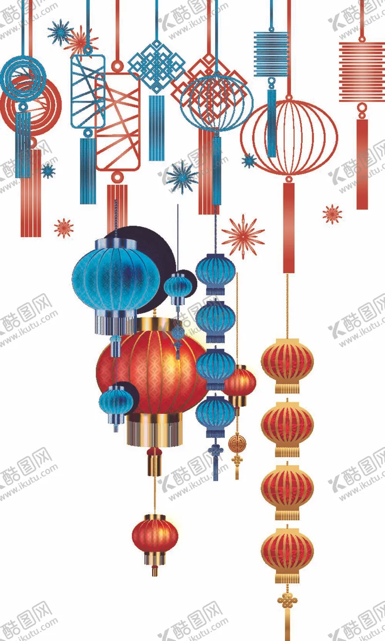 编号：28101612041816462738【酷图网】源文件下载-灯笼矢量