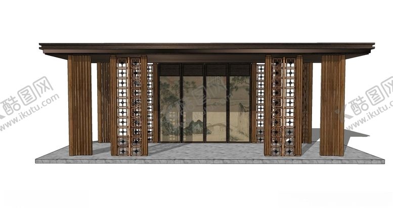 编号：66029007091845195791【酷图网】源文件下载-中式景观亭