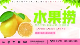 水果捞嫁接口味海报绿色食品海报