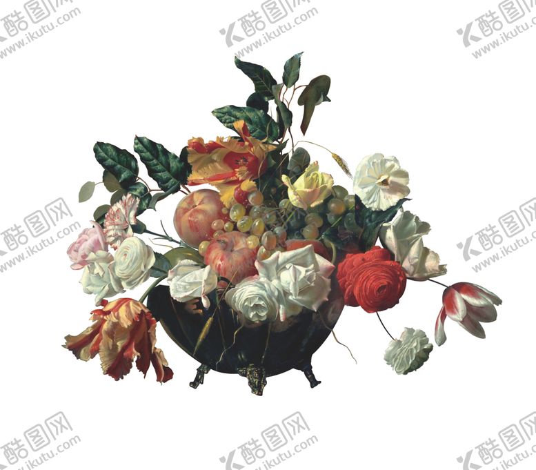 编号：30584810020617433214【酷图网】源文件下载-宫廷油画花