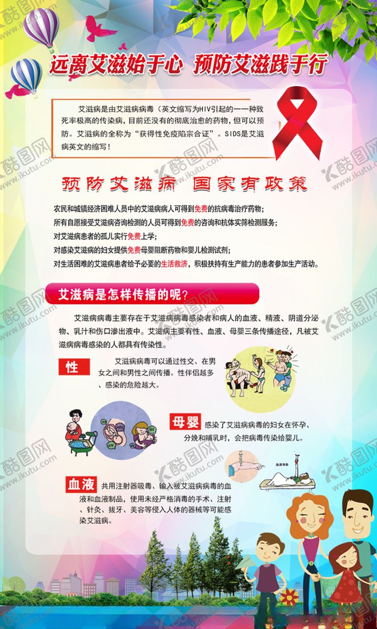 编号：79517706151524533792【酷图网】源文件下载-预防艾滋病宣传