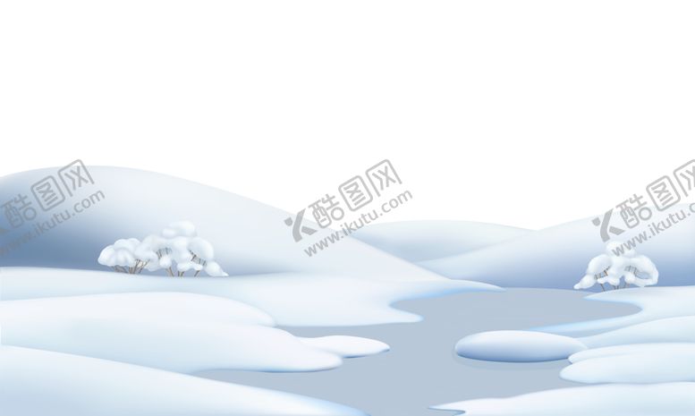 编号：76091802070330076232【酷图网】源文件下载-卡通雪景背景图