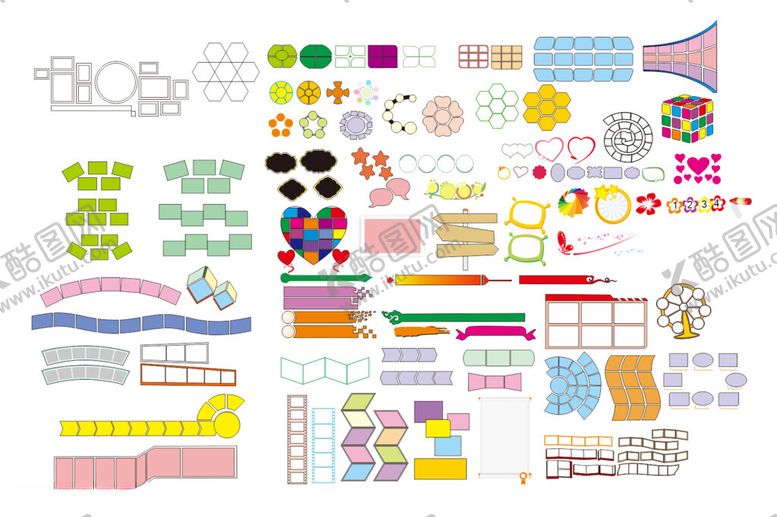 编号：85065511020352188045【酷图网】源文件下载-各种边框照片排版
